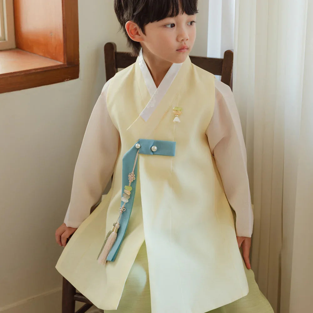 Rajoon Yellow Boy Hanbok (1-12YR)