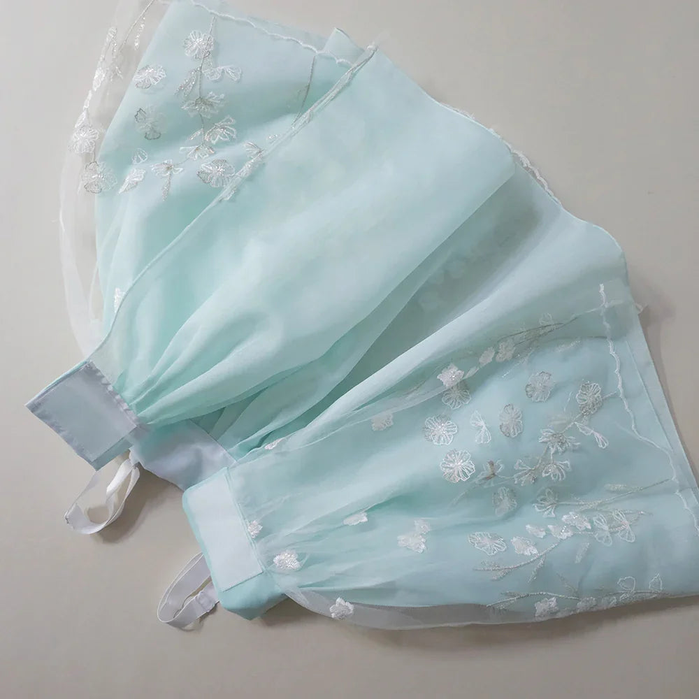 Sam Lace Dress Girl Hanbok (1-12YR) - Native Korean