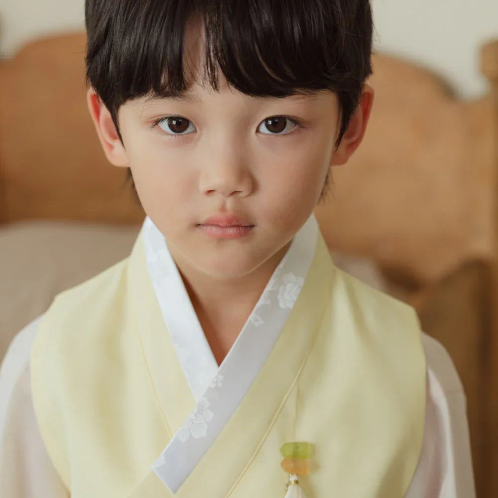 Rajoon Yellow Boy Hanbok (1-12YR) - Native Korean