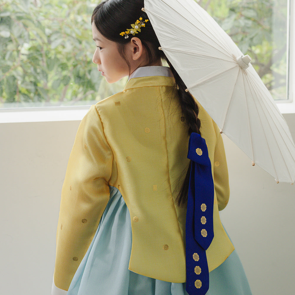 Ian Yellow Sky Girl Hanbok (1-12YR)