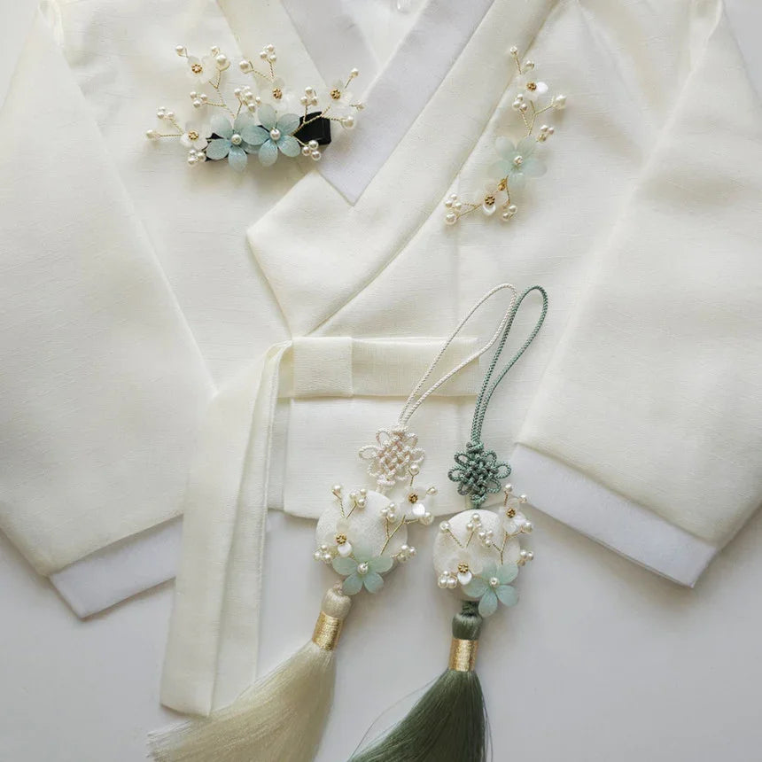 Daon Floral Hairpin - Native Korean