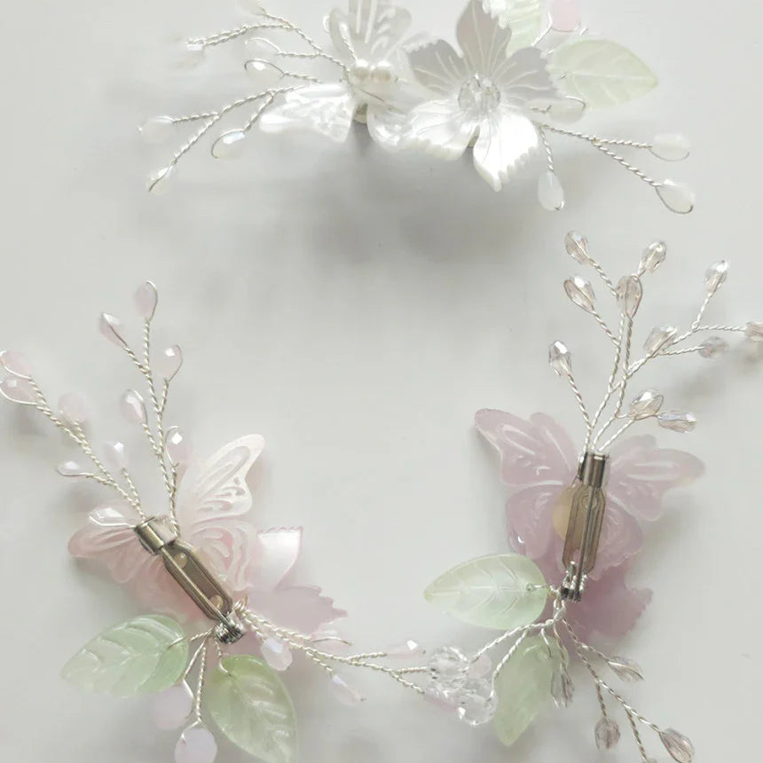 Butterfly Blossom Brooch - Native Korean