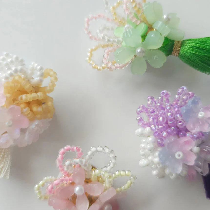 Mini Bouquet Brooch for Hanbok - Native Korean