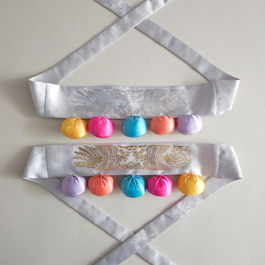 Colorful Bokjumeoni Dol Belt