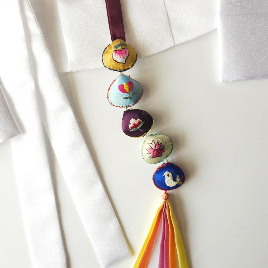 Traditional Embroidered Norigae