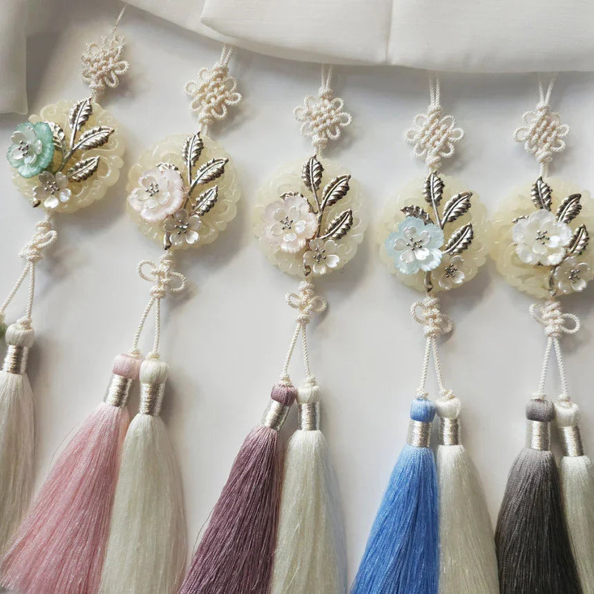 Blooming Charm Tassel Norigae - Native Korean