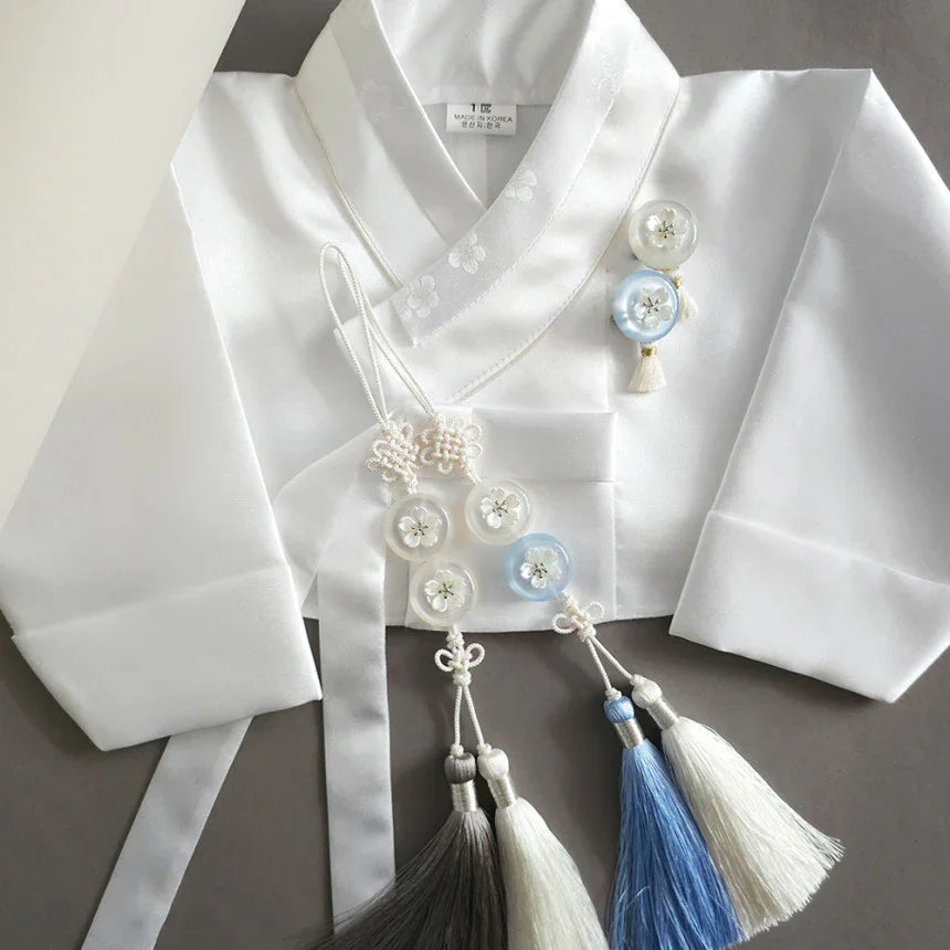 Bloom Button Brooch - Native Korean