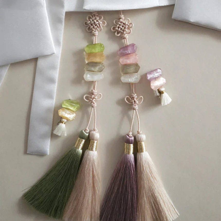 Harmony Stone Brooch - Native Korean