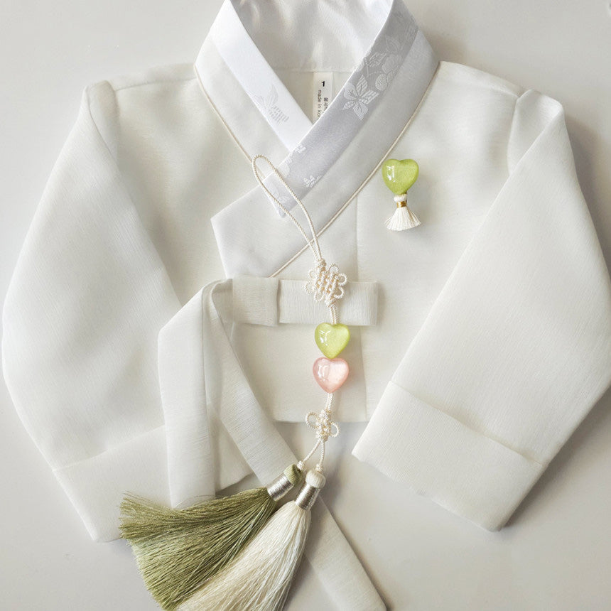 Double Heart Tassel Norigae