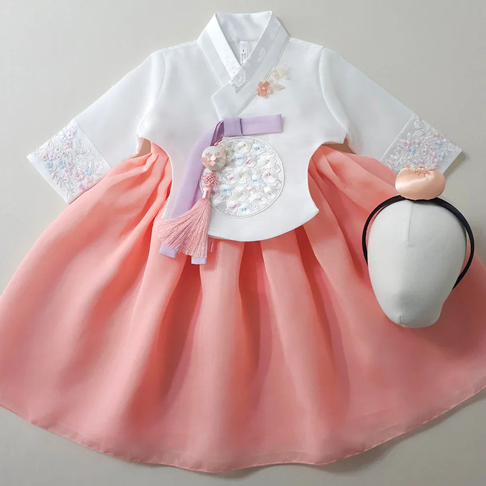 Chaeyu Ivory Girl Hanbok (1-12YR)