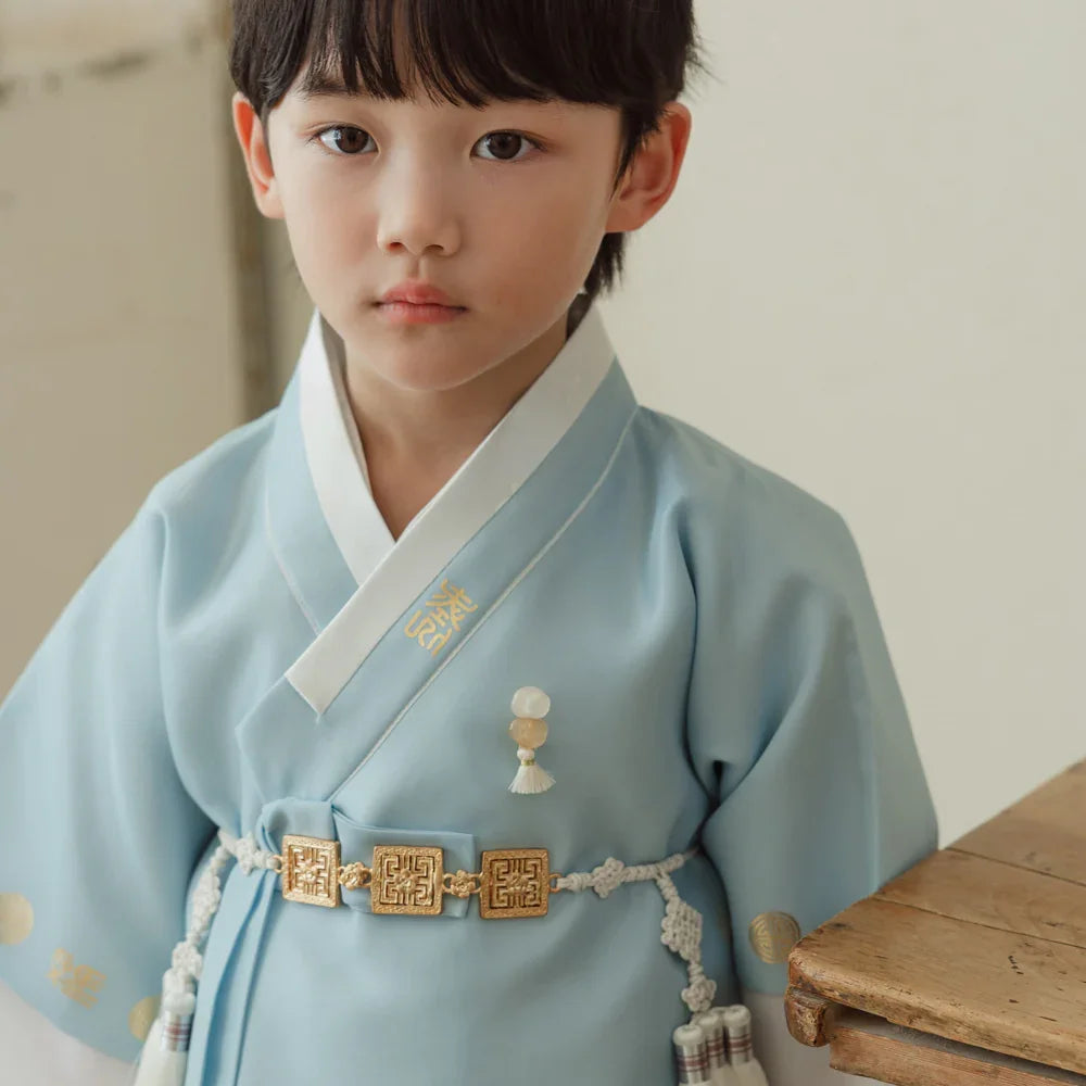 Dongdo Sky Boy Hanbok (1-12YR) - Native Korean