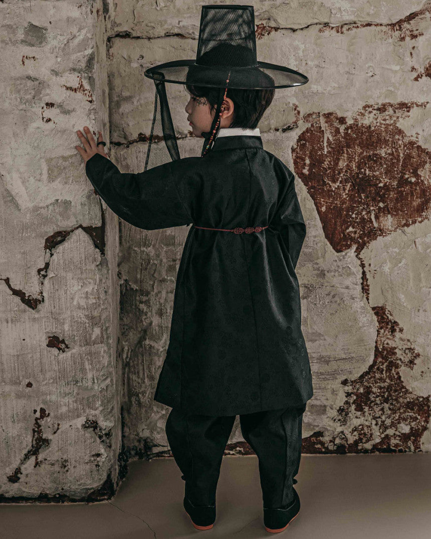 Black Jeoseung Saja Hanbok (1-12YR)