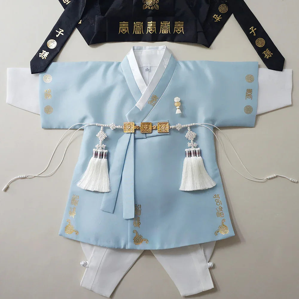 Dongdo Sky Boy Hanbok (1-12YR) - Native Korean