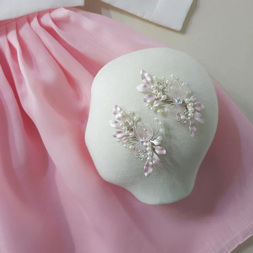 Pearl Petal Hairpin - Native Korean