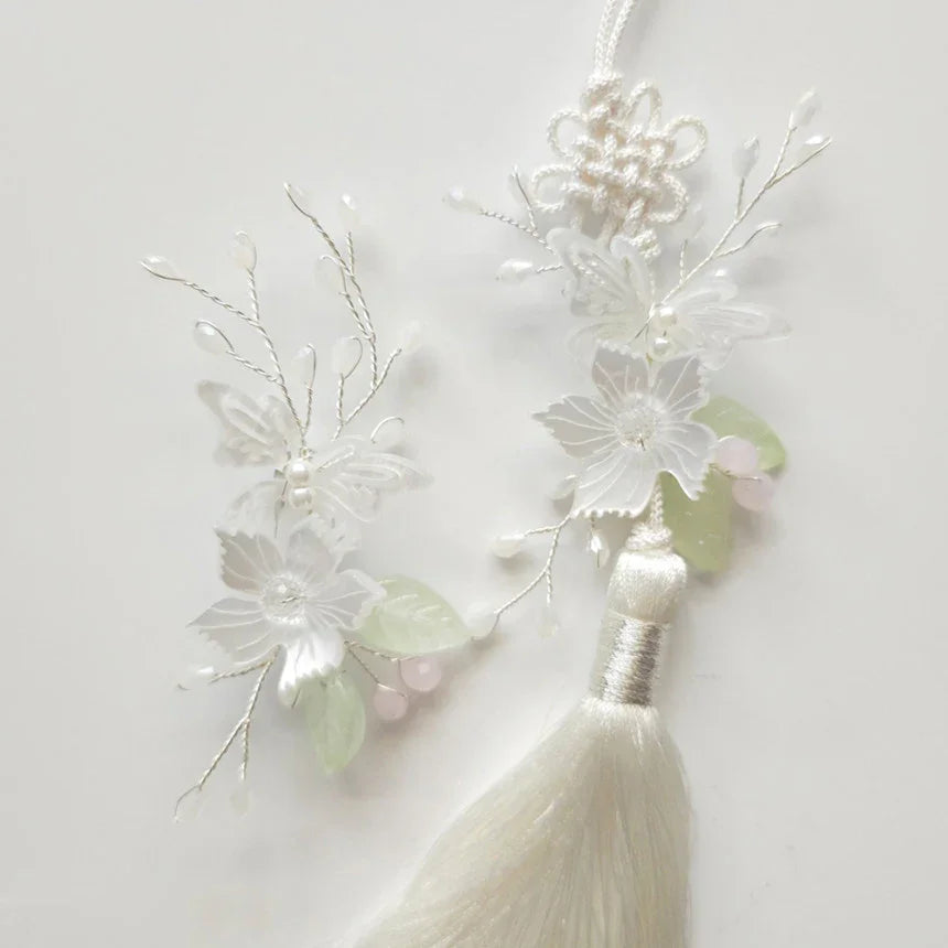 Butterfly Blossom Hairpin - Native Korean