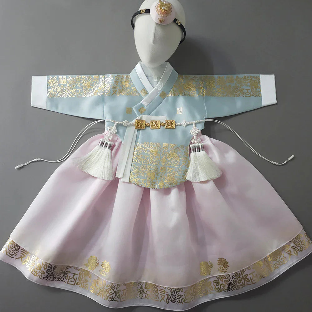 Moorin Sky Dangui Girl Hanbok (1-12YR) - Native Korean