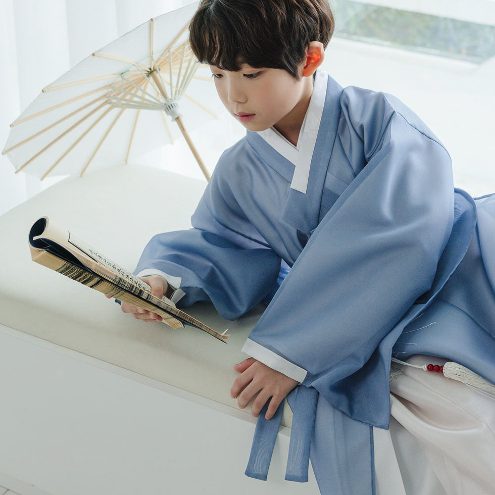 Gunyun Sky Dopo Boy Hanbok (4-10YR)