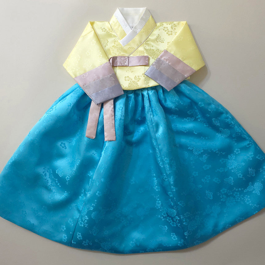 Yunjae Sky Skirt Girl Hanbok (100D-15YR)