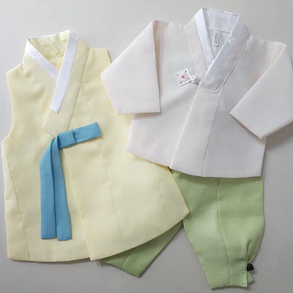 Rajoon Yellow Boy Hanbok (1-12YR) - Native Korean