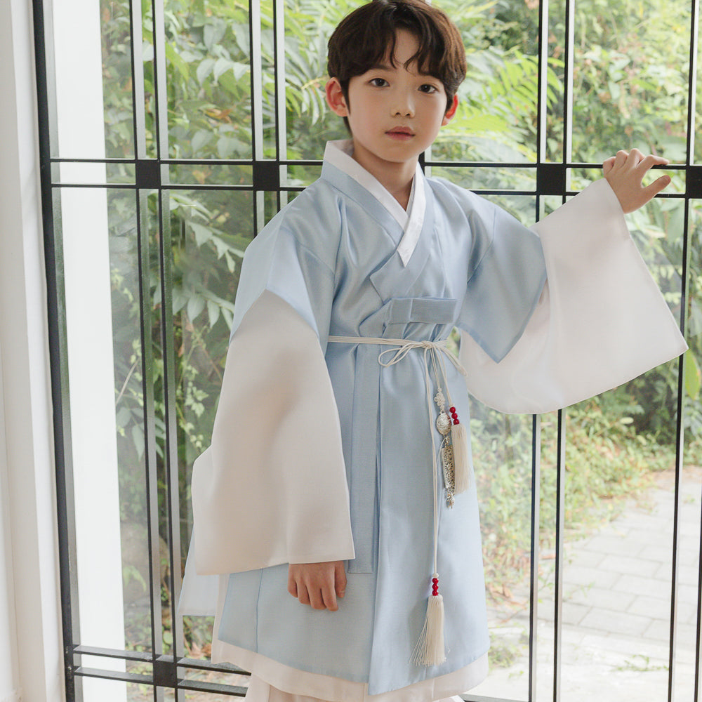 Gunyun Sky Dopo Boy Hanbok (4-10YR)