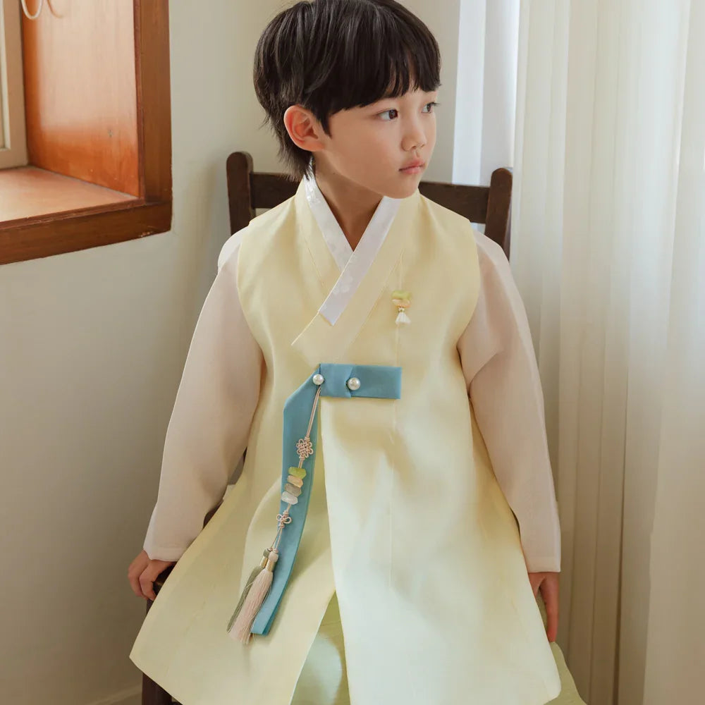 Rajoon Yellow Boy Hanbok (1-12YR)