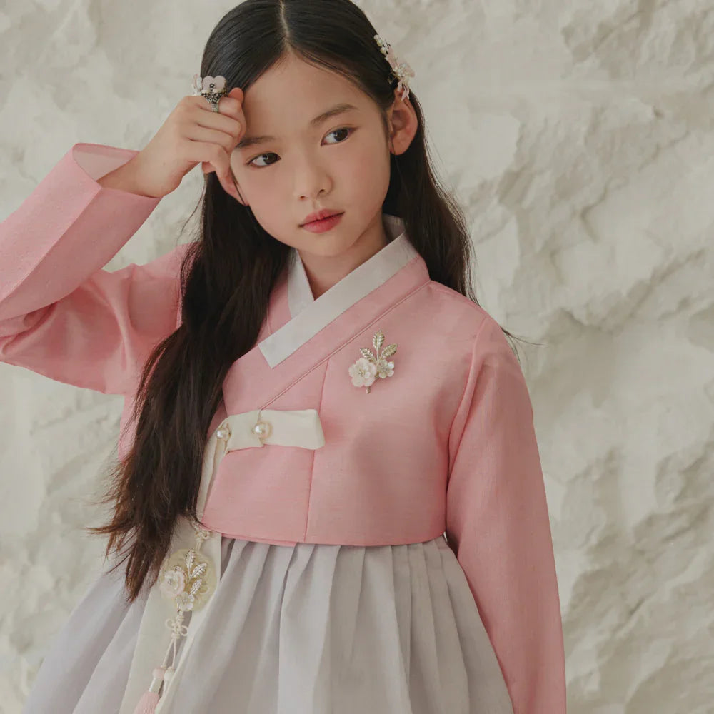 Joohee Pink Girl Hanbok (1-11YR)