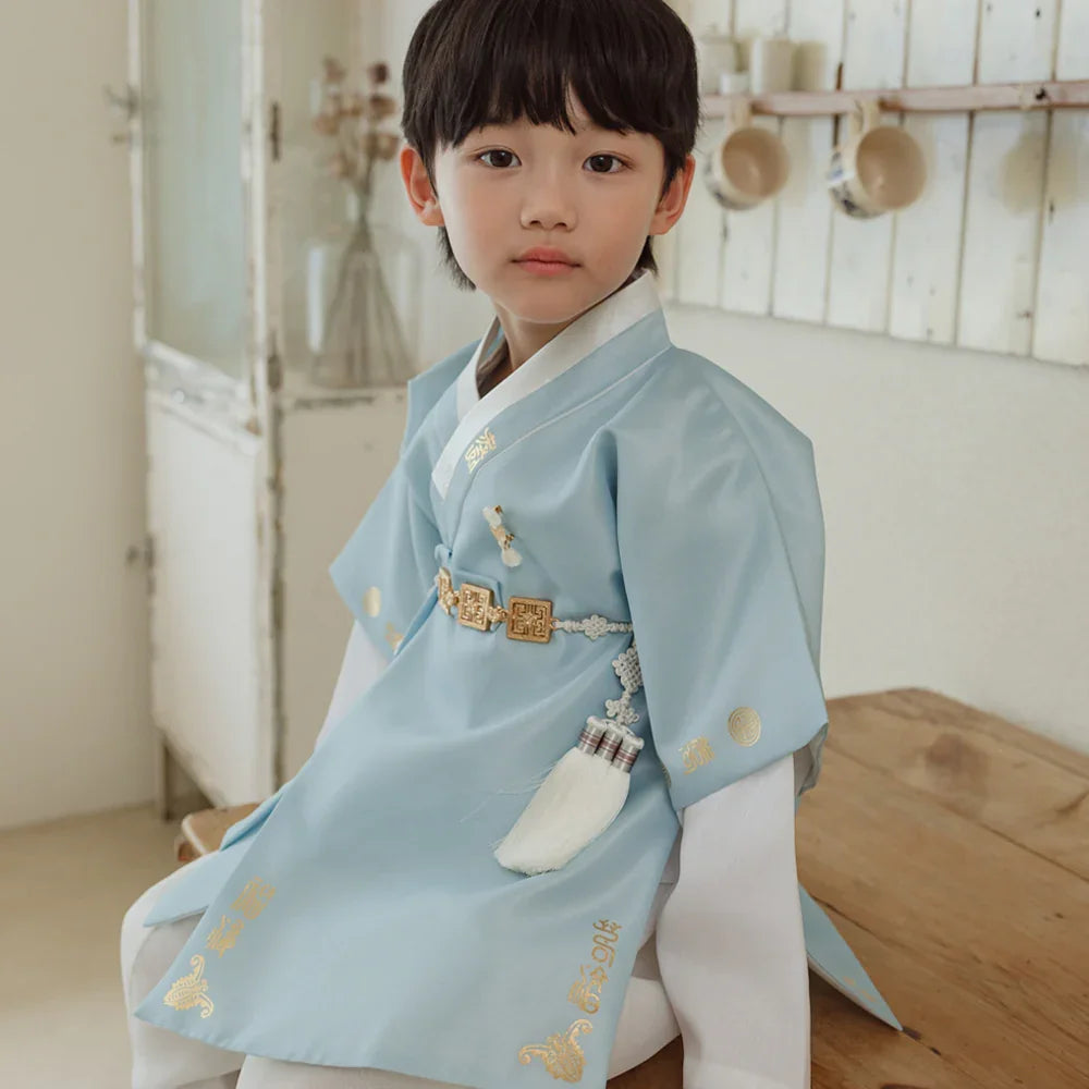 Dongdo Sky Boy Hanbok (1-12YR) - Native Korean