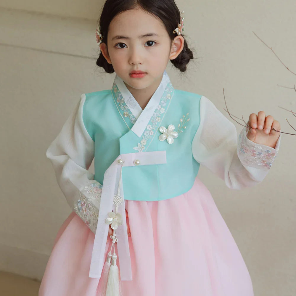 Soyoon Mint Pink Girl Hanbok (1-15YR)