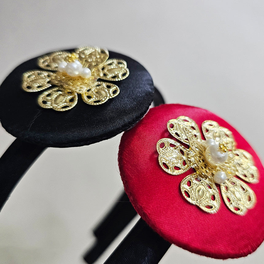 Golden Bloom Headband