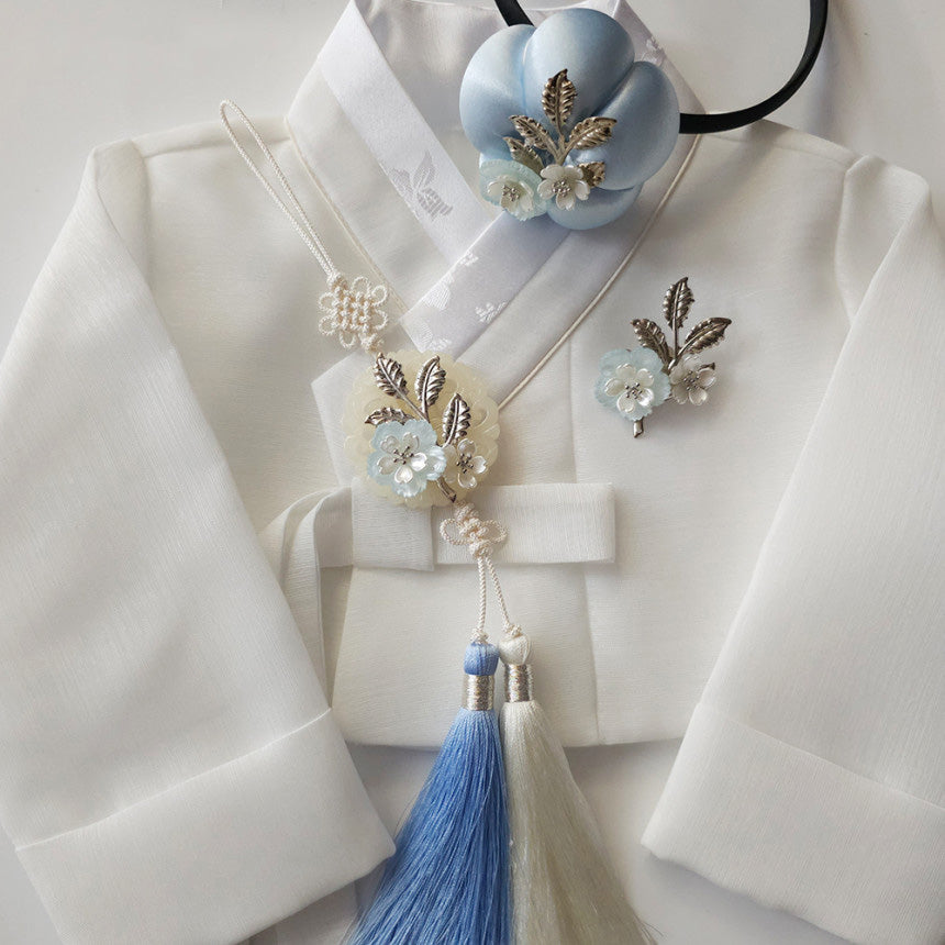Blooming Charm Hanbok Headband