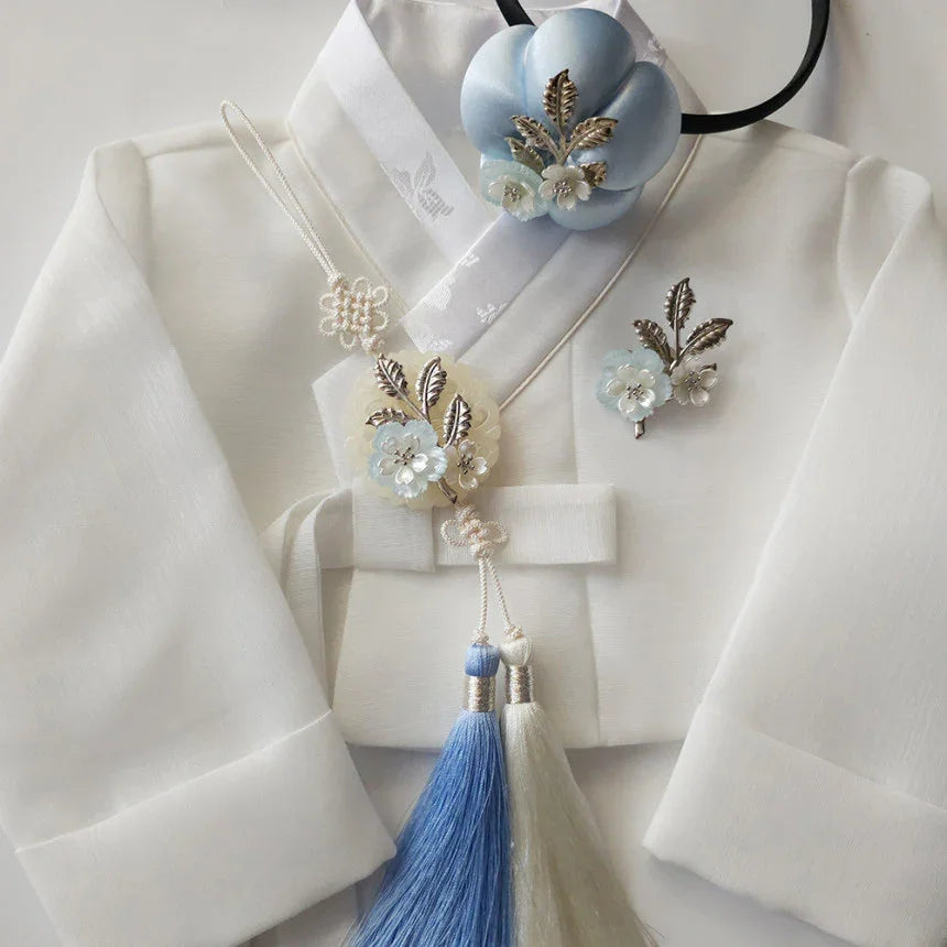 Blooming Charm Hanbok Headband - Native Korean