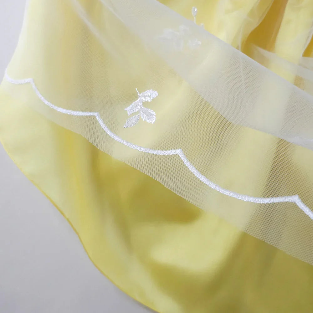 Som Lace Dress Girl Hanbok (1-10YR) - Native Korean