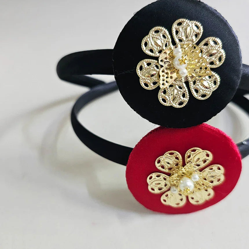 Golden Bloom Headband