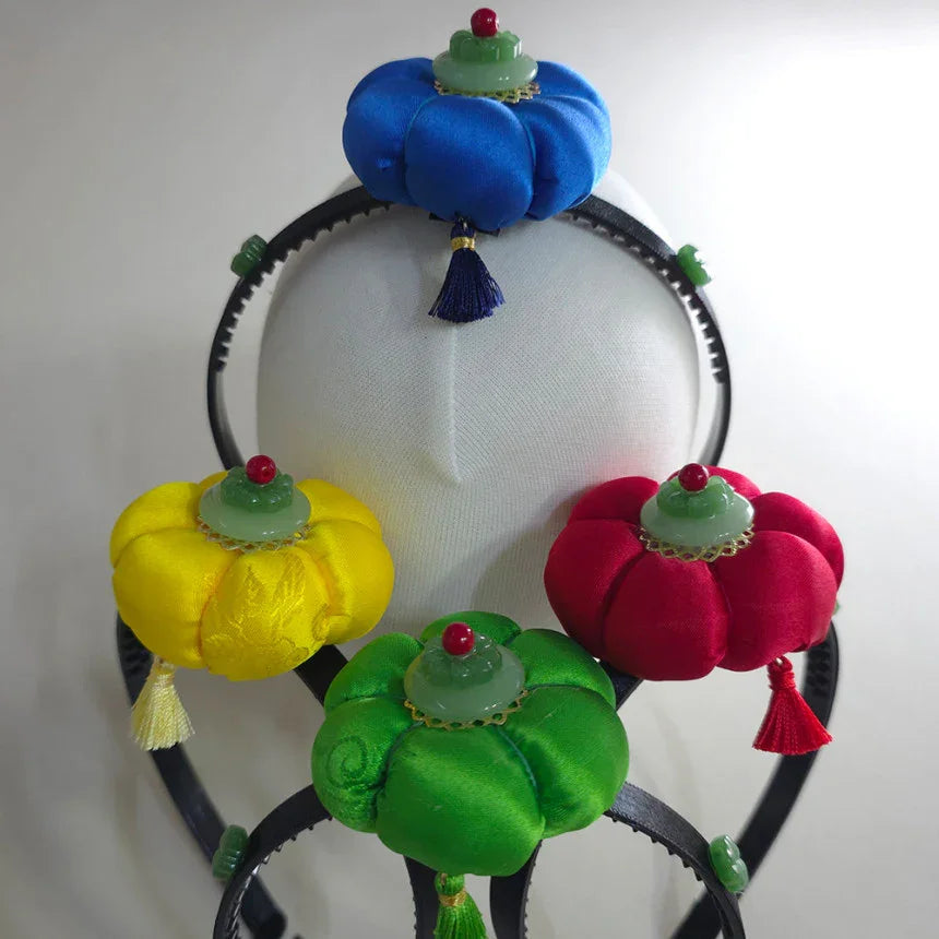 Mooi Vivid Pumpkin Headband - Native Korean