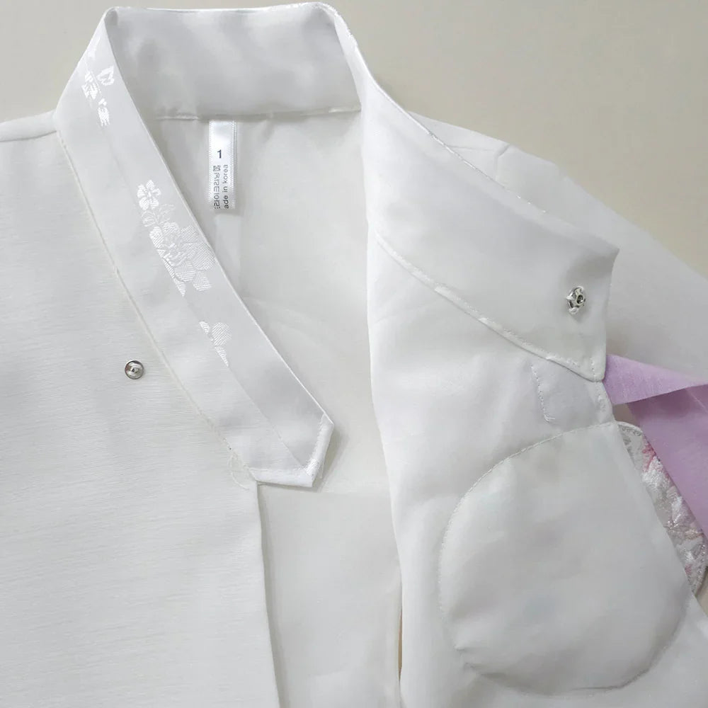 Chaeyu Ivory Girl Hanbok (1-12YR) - Native Korean