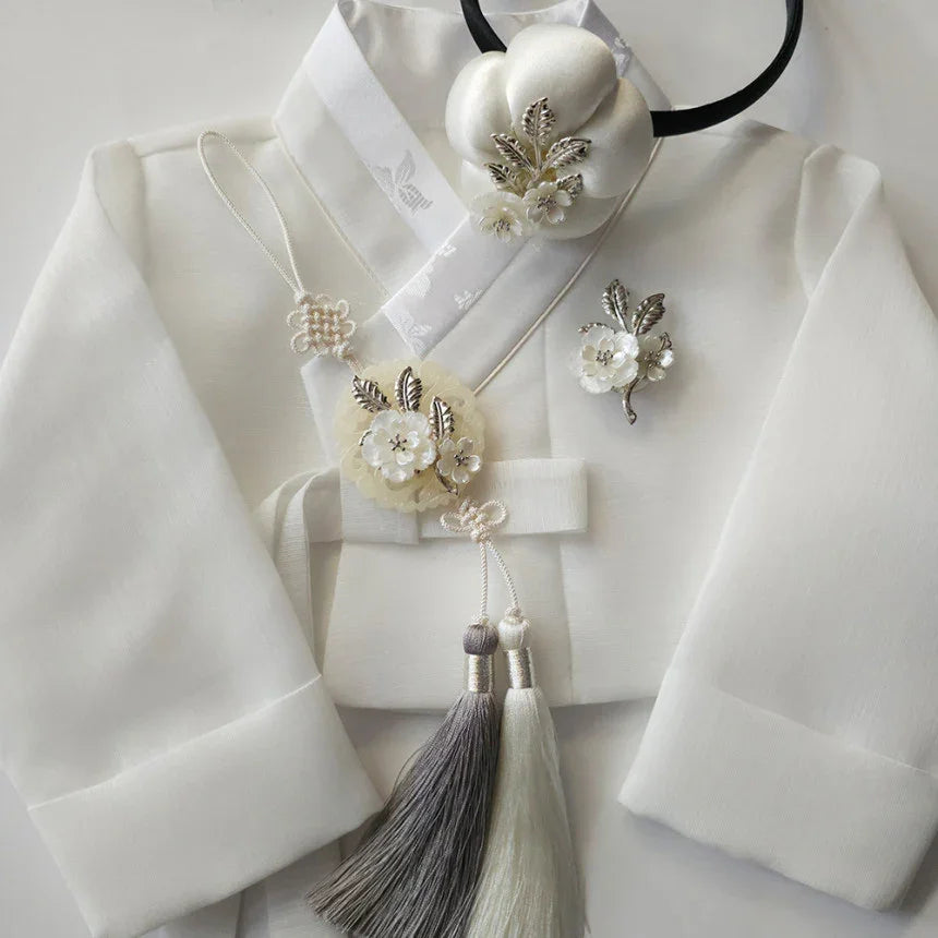 Blooming Charm Hanbok Headband - Native Korean