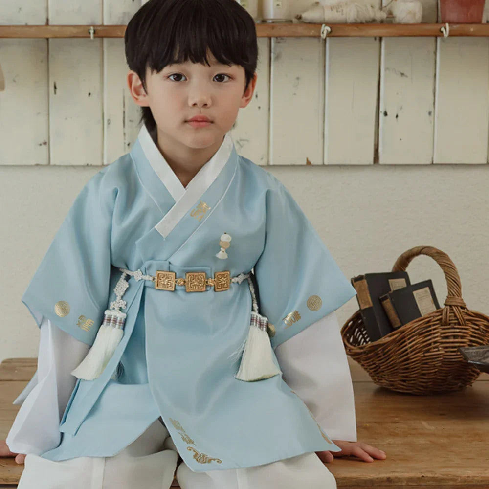Dongdo Sky Boy Hanbok (1-12YR) - Native Korean