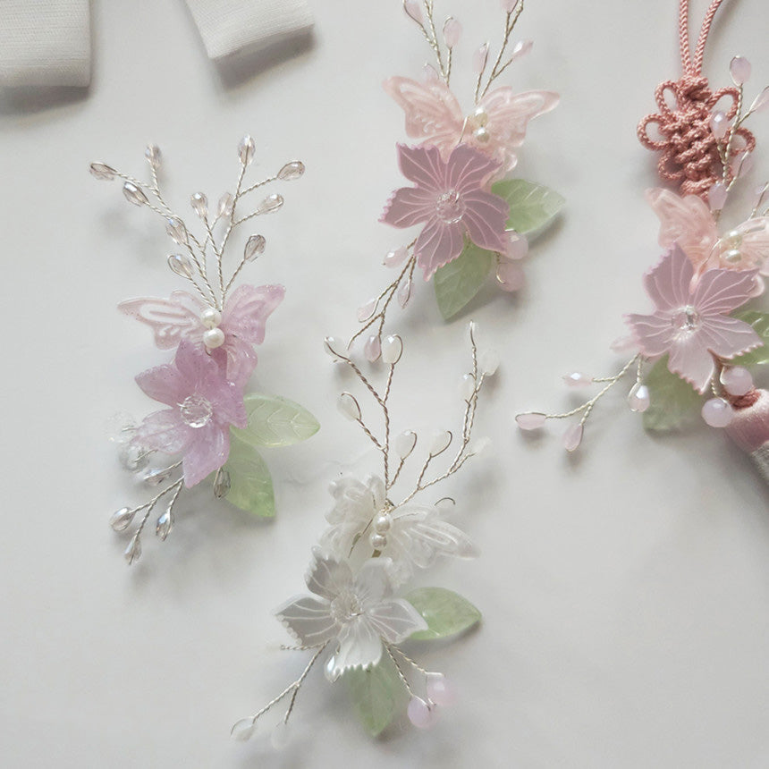 Butterfly Blossom Hairpin