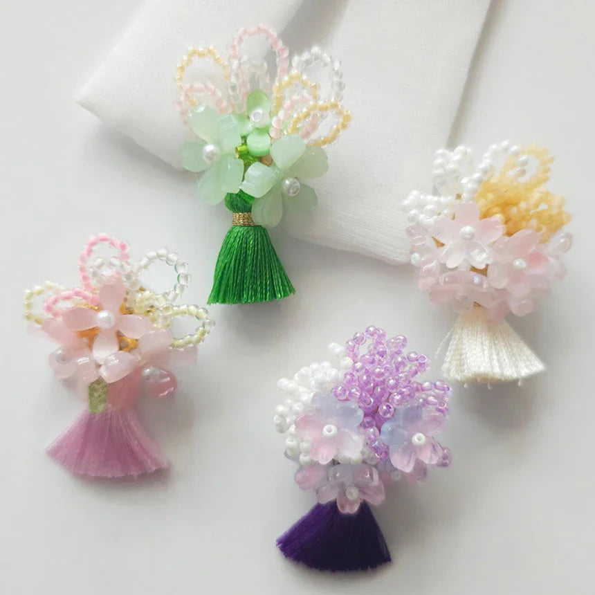 Mini Bouquet Brooch for Hanbok