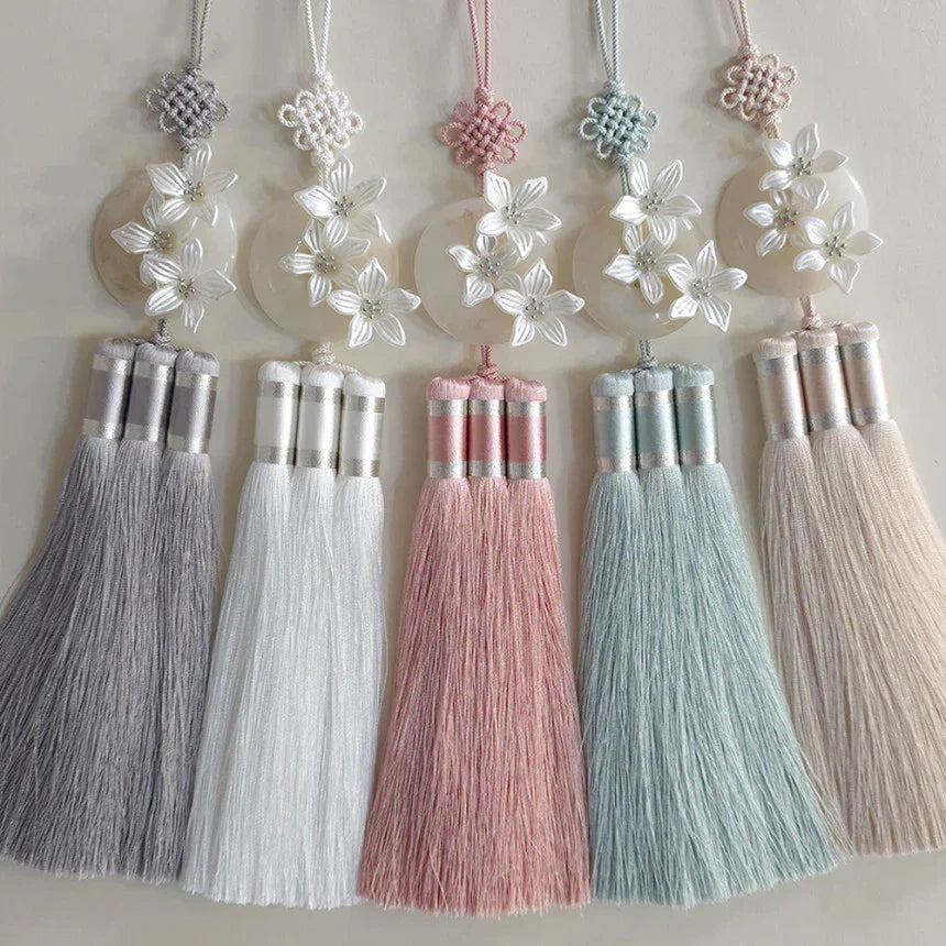 Trio Floral Tassel Norigae