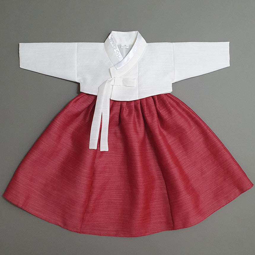 Gumiho Red Girl Hanbok (100D-8YR)