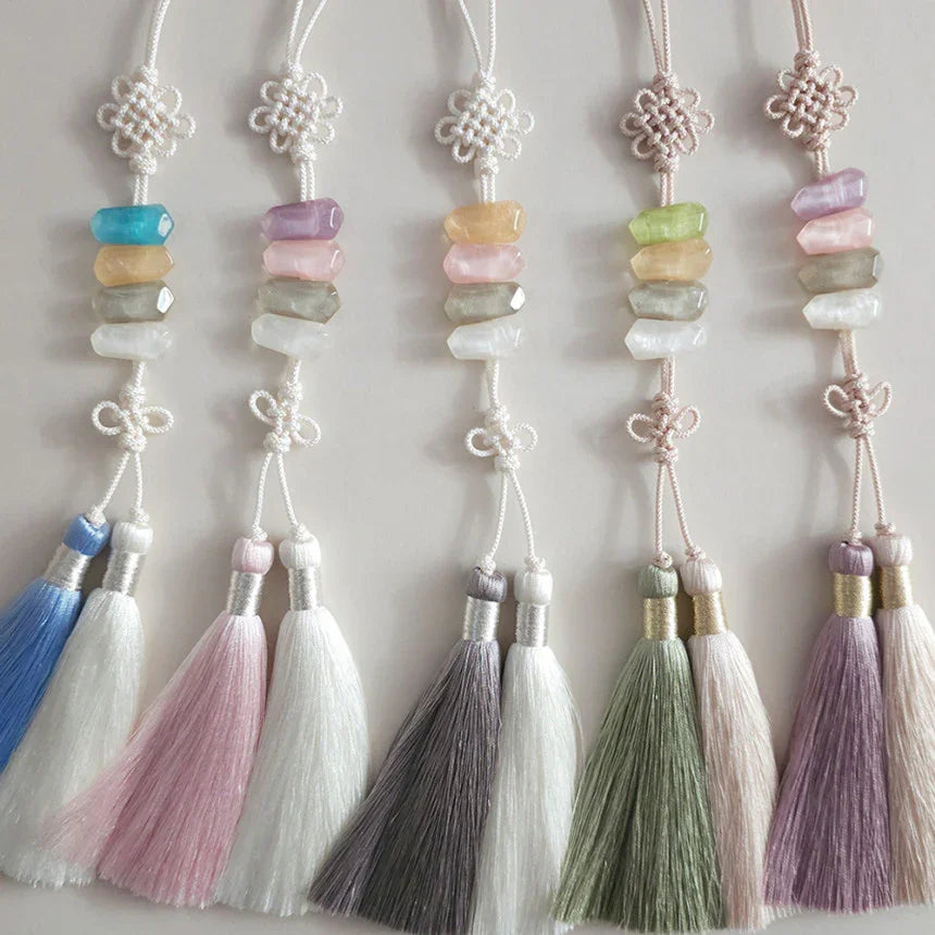 Harmony Stone Tassel Norigae