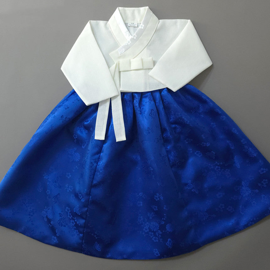 Heejin Blue Skirt Girl Hanbok (100D-15YR)