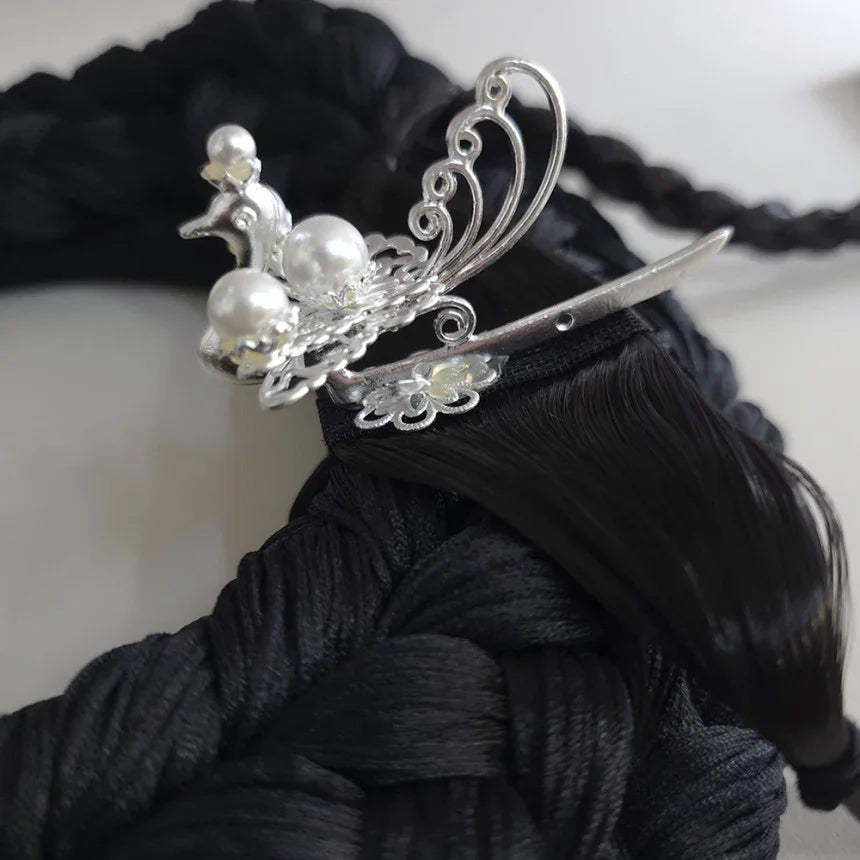 Pearl Phoenix Wreath Hairpiece