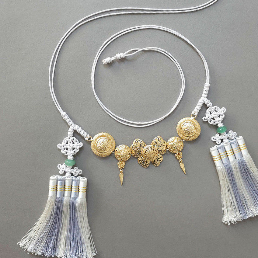 Gold Medal Tassel Belt
