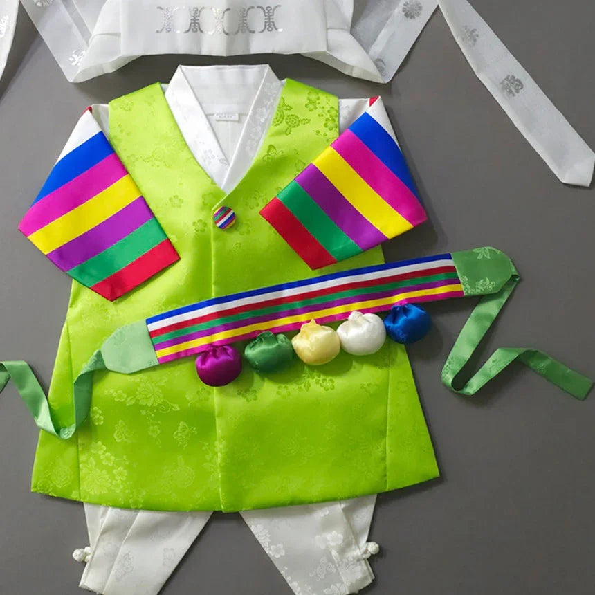 Hoo Green Boy Hanbok (100D-1YR)