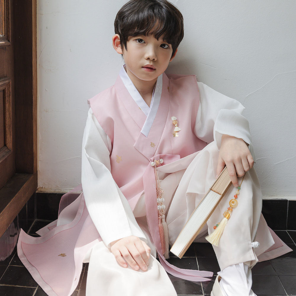 Heesung Pink Boy Hanbok (1-9YR) (Copy)