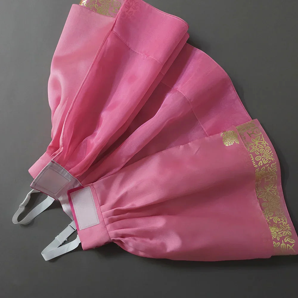 Moorin Pink Skirt Girl Hanbok (1-12YR) - Native Korean
