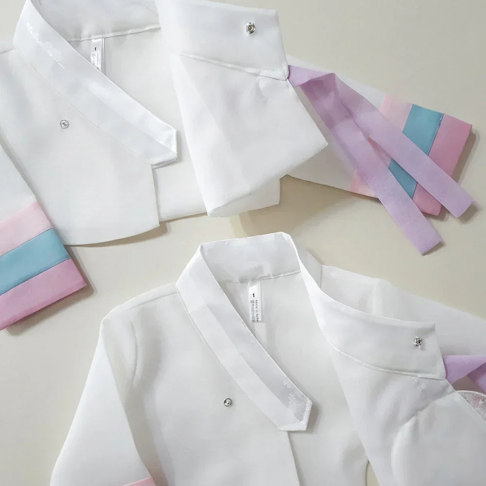 Ramy Pink Jeogori Girl Hanbok (1-12YR) - Native Korean