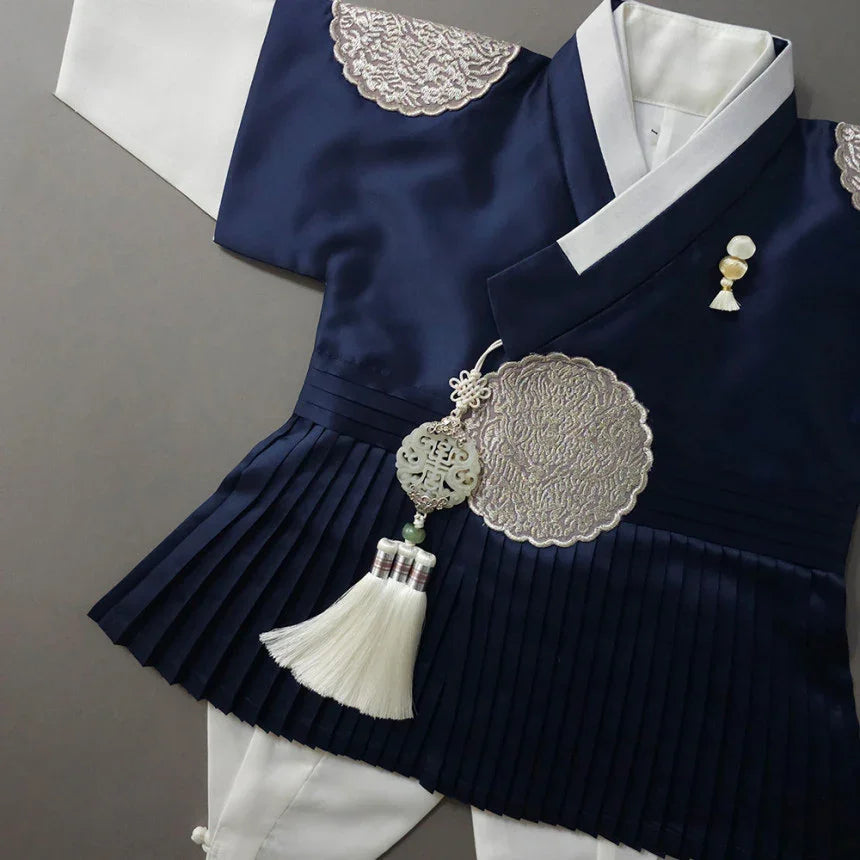 Green Jade Harmony Tassel Norigae - Native Korean